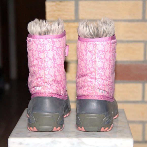 ACTON Giggle pale pink winter boot child/toddler/kid size 10 - Picture 2 of 9